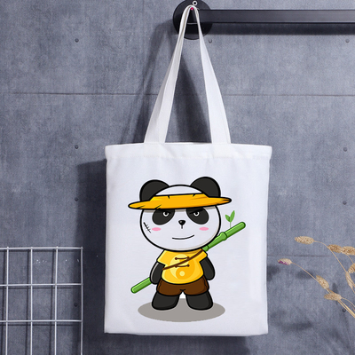 Saco de promoção de presente de lona com alça pequena com logotipo impresso personalizado