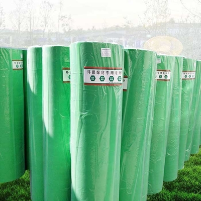 verde da tela de tecelagem não 320cm da agricultura 200gsm para plantas do parque