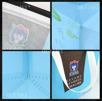 Polipropileno não tecido feito sob encomenda Tote Bags 60gsm de Spunbonded a 180gsm