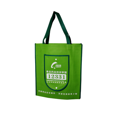 Tote Shopping Reusable Biodegradable Bag dobrável com o punho impermeável