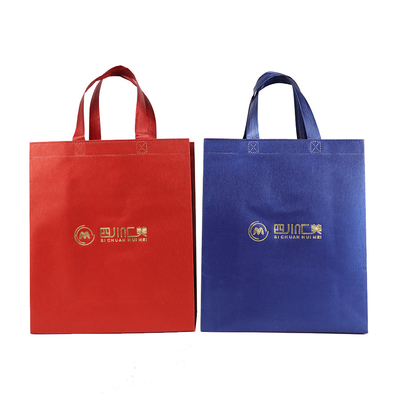O costume por atacado da faísca dos sacos biodegradáveis não tecidos do presente da sacola do polipropileno imprimiu o saco de compras não tecido reusável