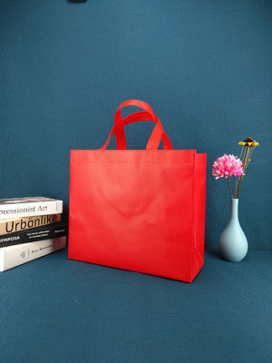 Eco que os sacos amigáveis vendem por atacado a sacola reusável de compra não tecida que empacota o supermercado feito sob encomenda do logotipo reciclou sacos de compras