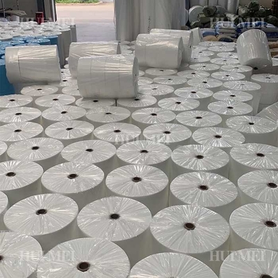 tela de tecelagem não respirável de Spunbond do polipropileno de 86cm antiencolhimento