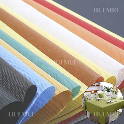 Toalha de mesa não tecida UV 38gsm da proteção 100cm para o restaurante do hotel