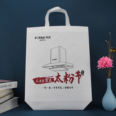Polipropileno a favor do meio ambiente Tote Bags For Shopping não tecido