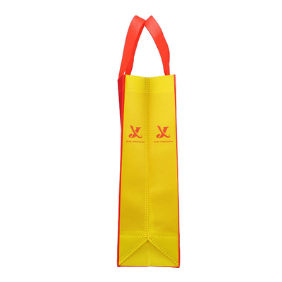 Polipropileno não tecido de seda Tote Bags 140gsm da tela com Tote Handle