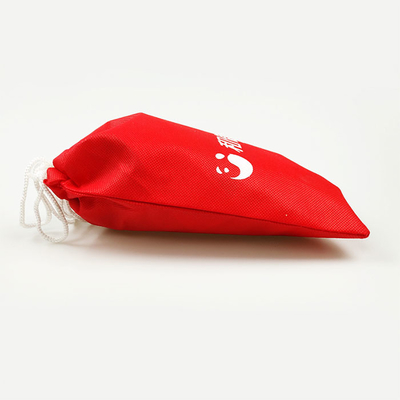 O saco de cordão 60Gsm vermelho do polipropileno da transferência térmica 20*41cm