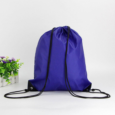 Anti roxo reusável bacteriano do saco de Eco do cordão do saco de cordão 125gsm dos PP