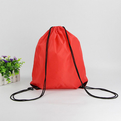 Anti roxo reusável bacteriano do saco de Eco do cordão do saco de cordão 125gsm dos PP