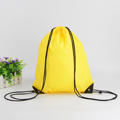 Anti roxo reusável bacteriano do saco de Eco do cordão do saco de cordão 125gsm dos PP