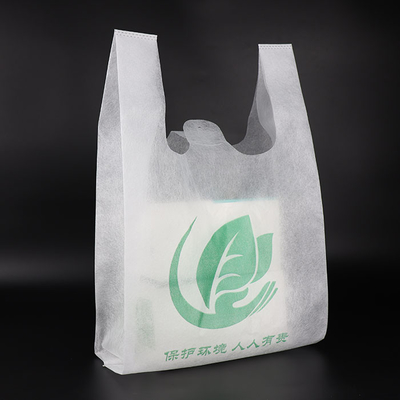 Casa não tecida biodegradável dos PP Carry Bag Tear Resistant For