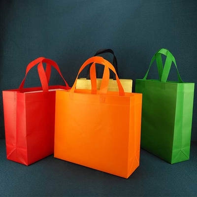 O costume respirável livre AZO imprimiu Tote Bags Folding Laminated não tecido
