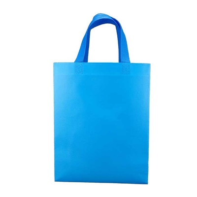 A dobradura dos sacos de compras 85gsm de Tote Reusable Promotional Non Woven laminou