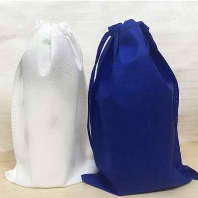 Sacos de compras 70Gsm do cordão de matéria têxtil dos PP Spunbonded não biodegradáveis
