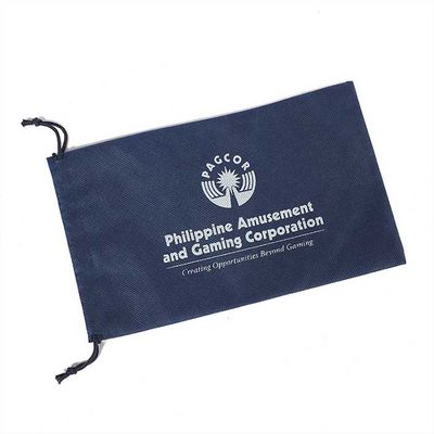 Polipropileno não tecido a favor do meio ambiente do Virgin do saco 95Gsm do cordão