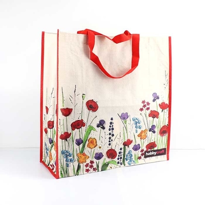 Eco 165Gsm amigável que costura a cor completa Tote Bags não tecido impresso costume dos sacos de compras