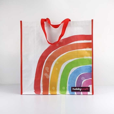 Os sacos tecidos polipropileno do Virgin da cópia do Gravure de CMYK encolhem resistente