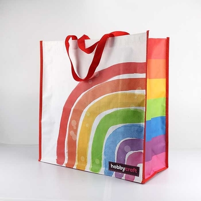 Os sacos tecidos polipropileno do Virgin da cópia do Gravure de CMYK encolhem resistente