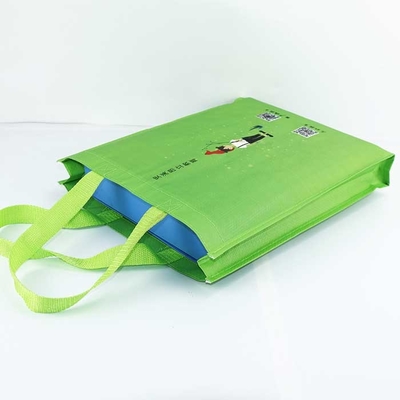 O polipropileno reusável tecido ensaca o verde segurado respirável dos sacos de 29*35cm