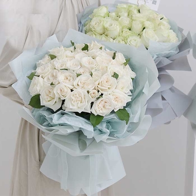 tela não tecida 65gsm do geotêxtil de 65cm para envolver a flor