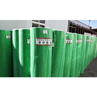 verde da tela de tecelagem não 320cm da agricultura 200gsm para plantas do parque