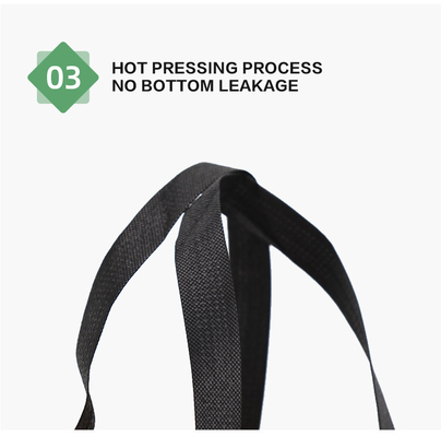 A roupa não tecida feita sob encomenda da impressão ensaca biodegradável amigável de Eco