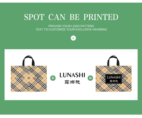 Tote Shopping Bags Enviromental Protection não tecido 80gsm