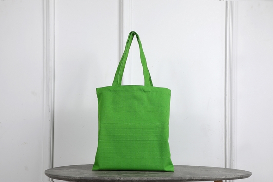 Bolsa de ombro em lona 100% algodão reutilizável com design personalizado