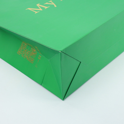Punho feito sob encomenda de Logo Paper Bag With Rope do presente luxuoso
