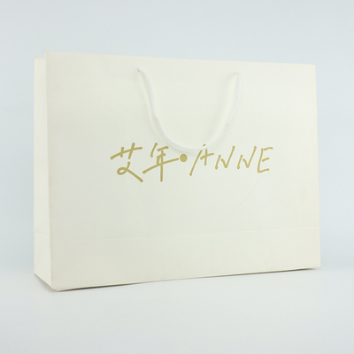 Reusável dobrável feito sob encomenda de Logo Paper Bag Shopping Packaging do portador do boutique