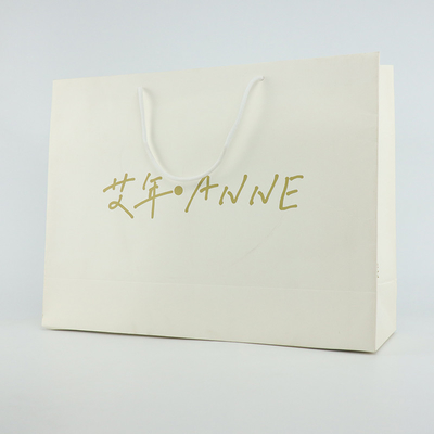 Reusável dobrável feito sob encomenda de Logo Paper Bag Shopping Packaging do portador do boutique