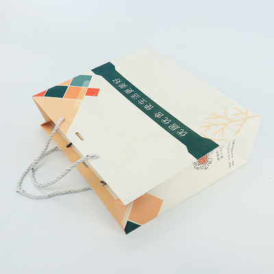 A compra do boutique veste Logo Paper Bag Printed White feito sob encomenda com punho da fita